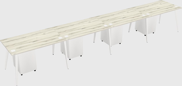 Modern rectangular office desk