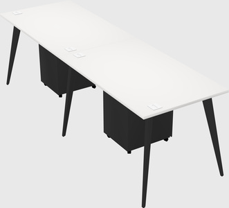 Modern rectangular office desk