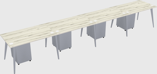 Modern rectangular office desk