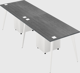 Modern rectangular office desk