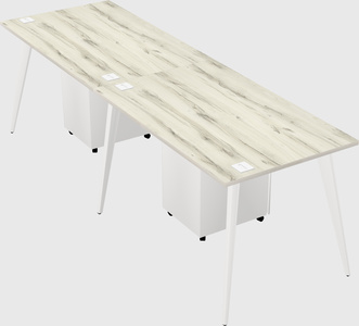 Modern rectangular office desk