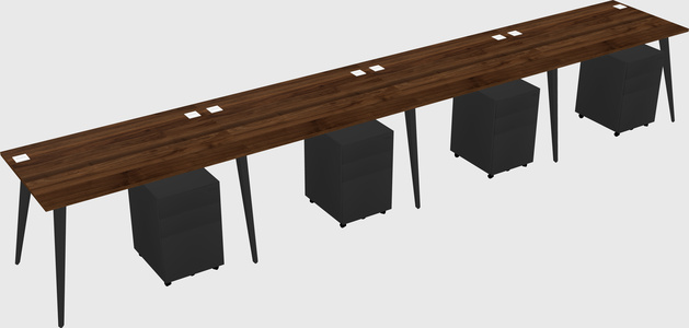 Modern Rectangular Office Desk