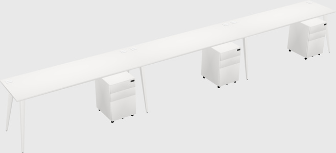 Modern Rectangular Office Desk