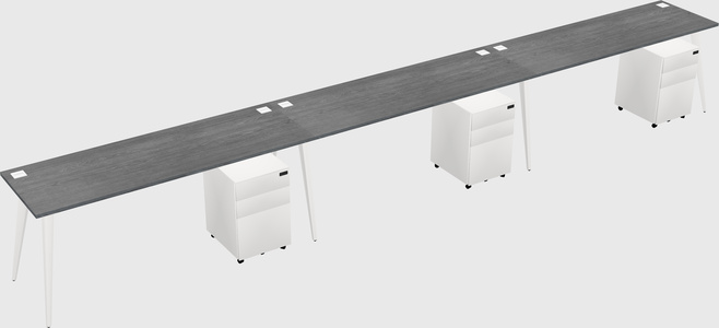 Modern Rectangular Office Desk
