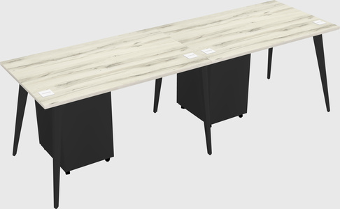 Modern rectangular office desk