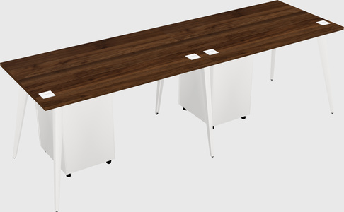 Modern rectangular office desk