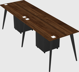 Modern rectangular office desk