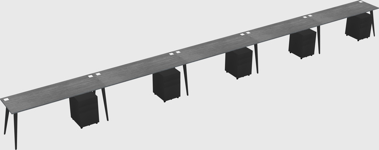Modern Rectangular Office Desk