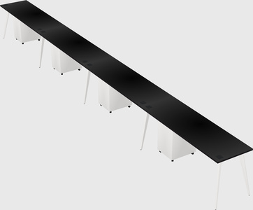Modern rectangular office desk