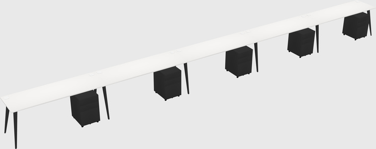 Modern Rectangular Office Desk