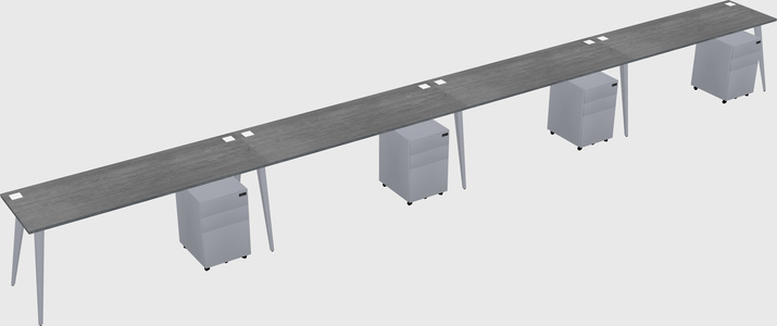 Modern Rectangular Office Desk