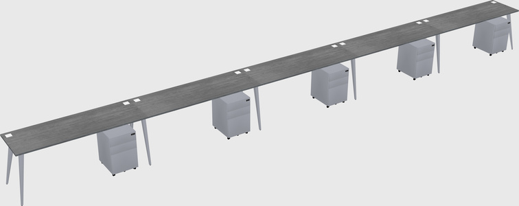 Modern Rectangular Office Desk