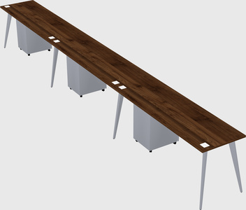 Modern rectangular office desk