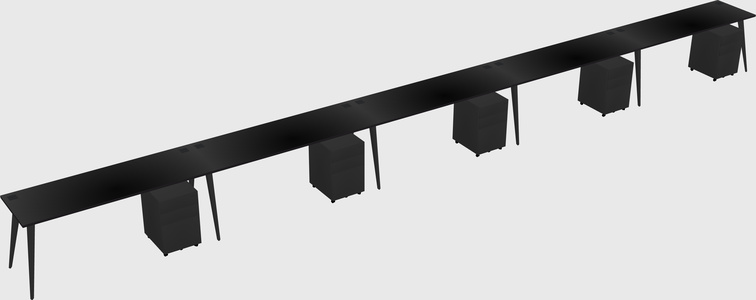 Modern Rectangular Office Desk