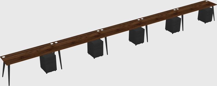 Modern Rectangular Office Desk