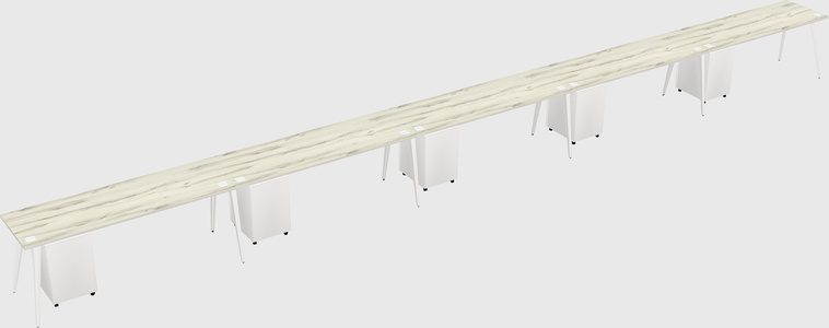 Modern rectangular office desk
