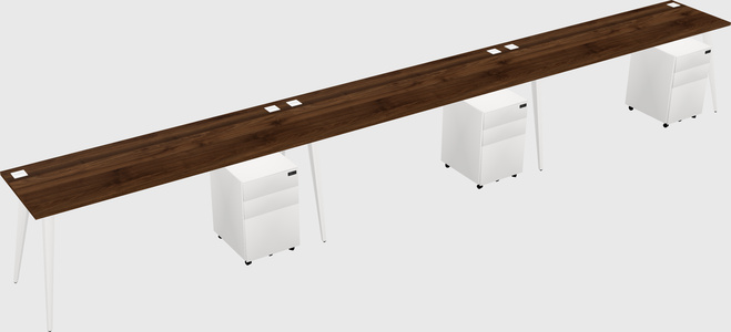 Modern Rectangular Office Desk
