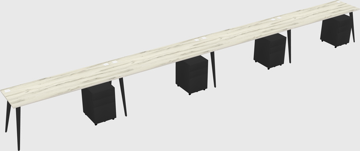 Modern Rectangular Office Desk