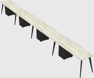 Modern rectangular office desk