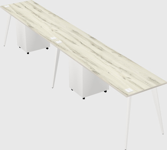 Modern rectangular office desk