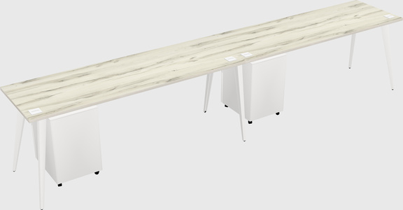 Modern rectangular office desk