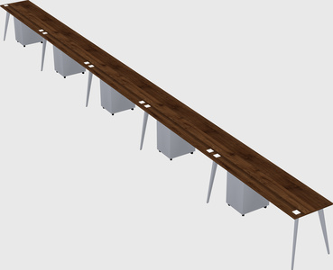 Modern rectangular office desk