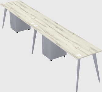 Modern rectangular office desk