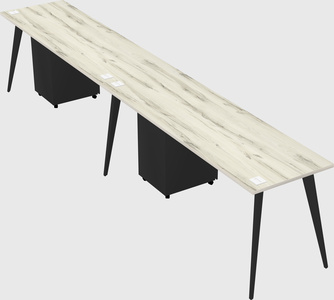 Modern rectangular office desk