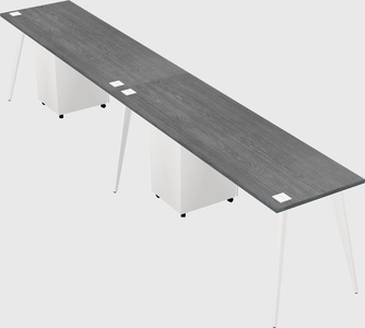 Modern rectangular office desk