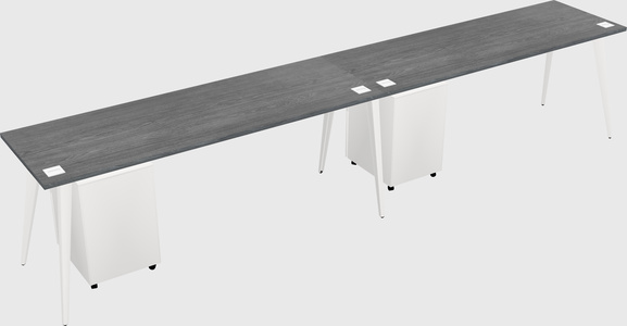 Modern rectangular office desk