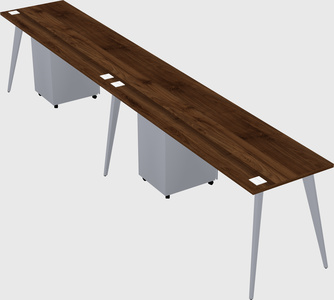 Modern rectangular office desk