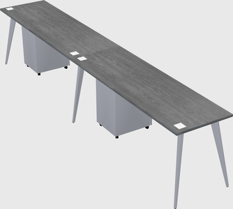 Modern rectangular office desk