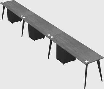 Modern rectangular office desk