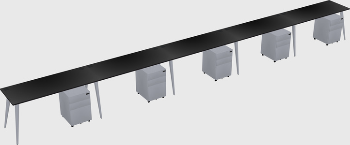 Modern Rectangular Office Desk