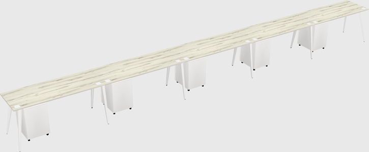 Modern rectangular office desk