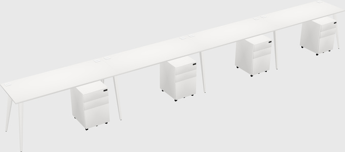 Modern Rectangular Office Desk