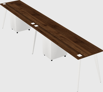 Modern rectangular office desk