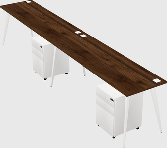 Modern rectangular office desk