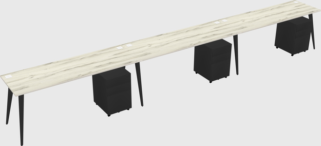 Modern Rectangular Office Desk