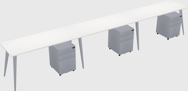 Modern Rectangular Office Desk