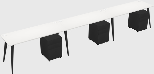 Modern Rectangular Office Desk