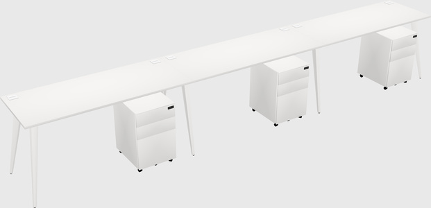 Modern Rectangular Office Desk