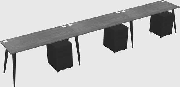 Modern Rectangular Office Desk