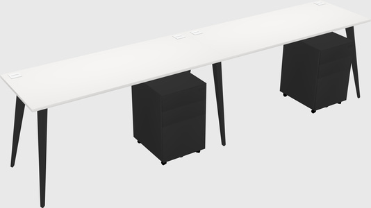 Modern Rectangular Office Desk