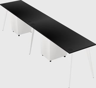 Modern rectangular office desk