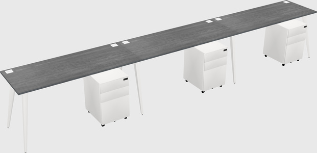 Modern Rectangular Office Desk