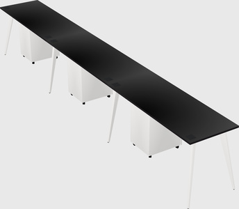 Modern rectangular office desk