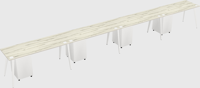 Modern rectangular office desk