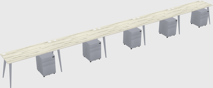 Modern Rectangular Office Desk