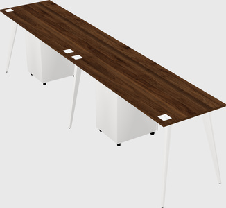 Modern rectangular office desk